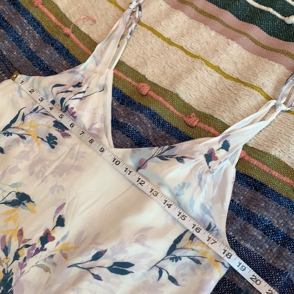 NWOT GENTLE FAWN Floral Print Chiffon Top - Picture 6 of 7